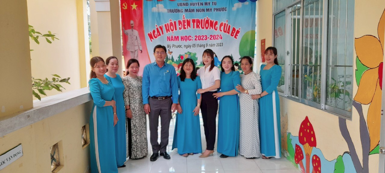 Trường Mầm non Mỹ Phước khai giảng năm học 2023-2024