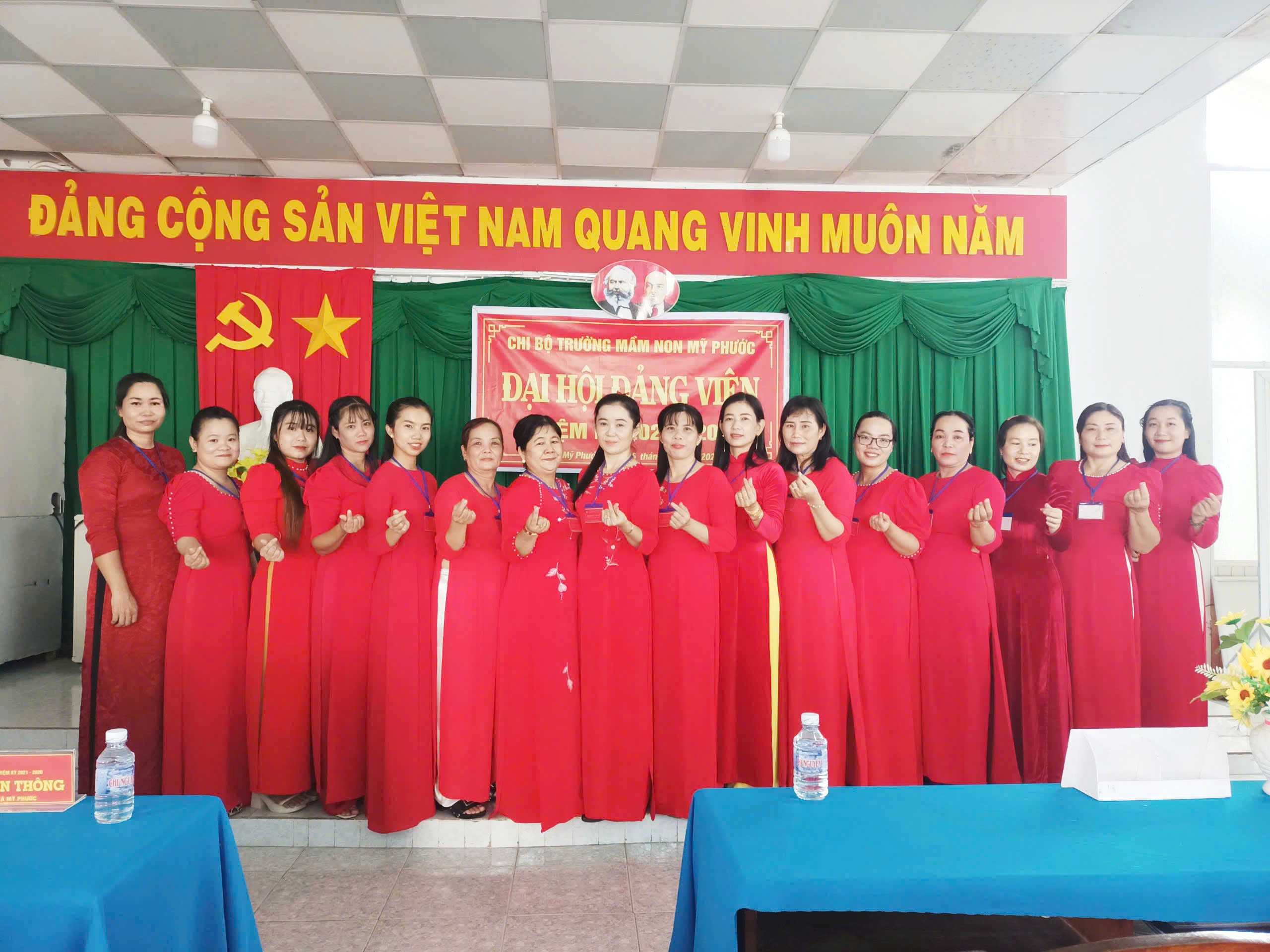 Đại hội Chi bộ Trường Mầm Non Mỹ Phước, nhiệm kỳ 2025 - 2027