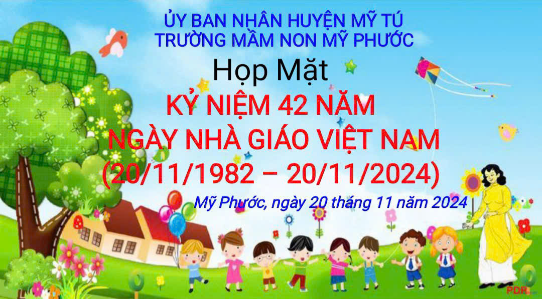 Họp mặt kỷ niệm Ngày Nhà giáo Việt Nam 20/11